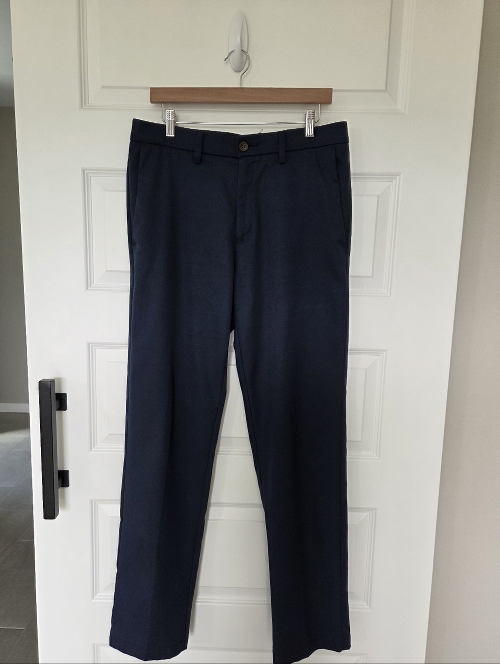 Haggar In Motion Navy Men's Dress Pants